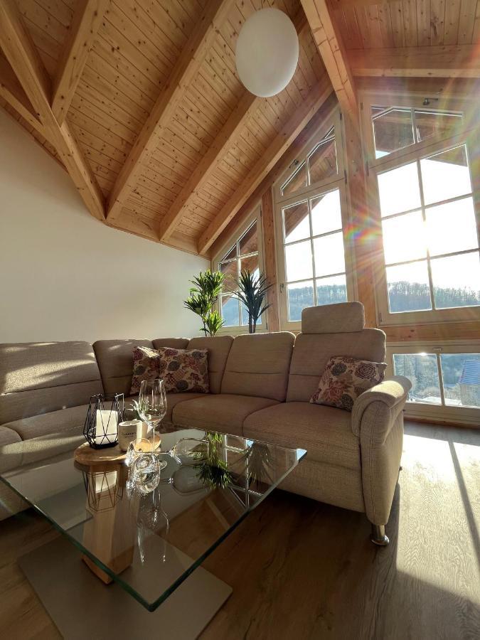 Ferienwohnung Blick Thyratal Obergeschoss Stolberg i. Harz Kültér fotó