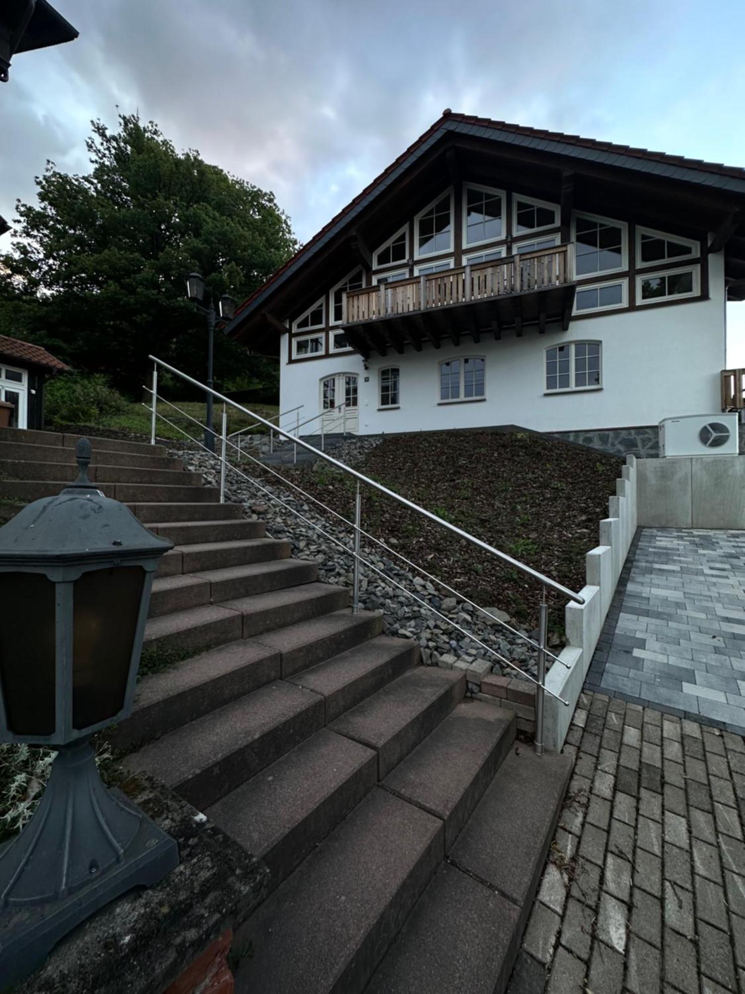 Ferienwohnung Blick Thyratal Obergeschoss Stolberg i. Harz Kültér fotó